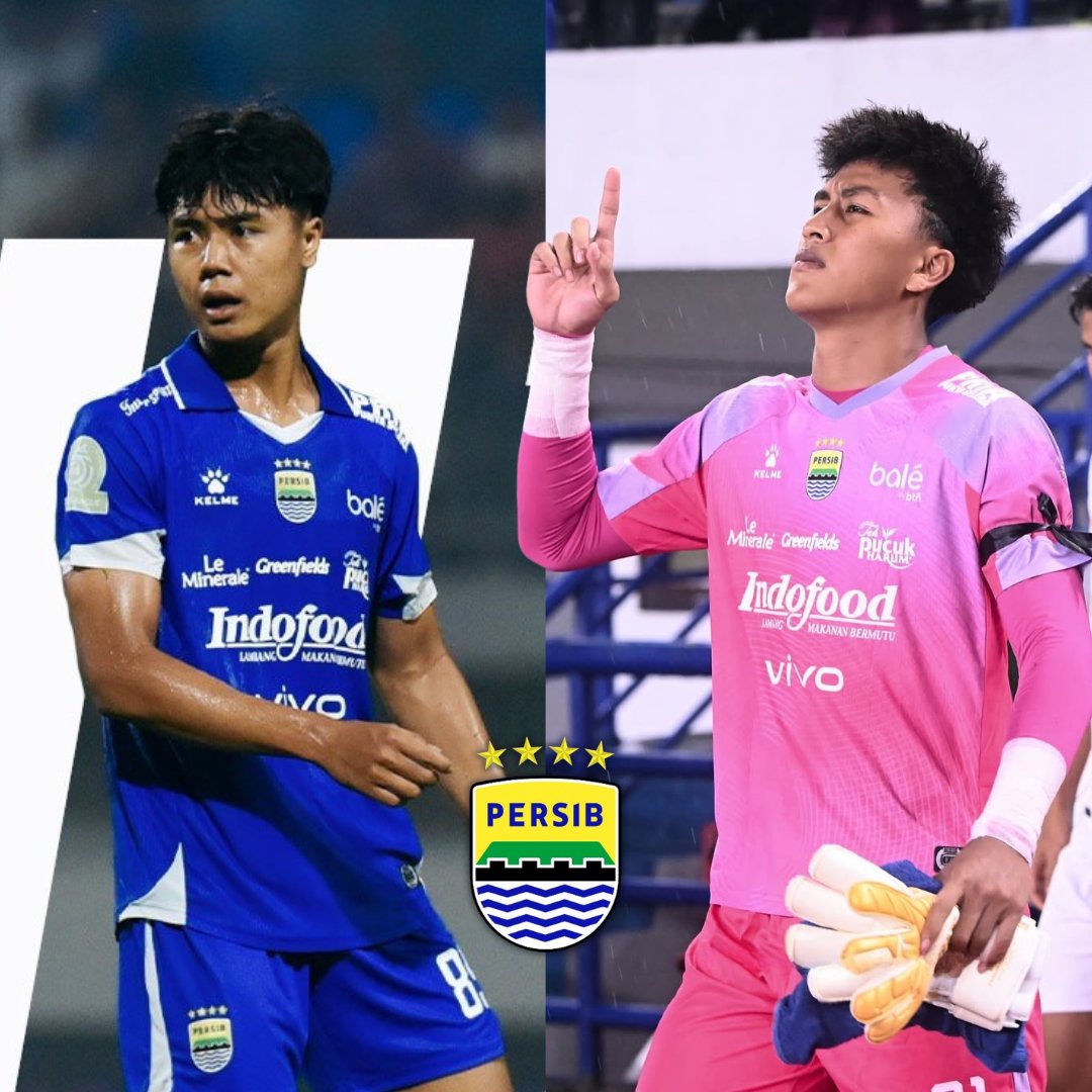 17-year-old Nazriel Alfaro and 19-year-old Fitrah Maulana both made their first-team debuts for defending champions Persib this week! 👏🏼

Nothing better than watching homegrown talents earn their first-team minutes 💙🌟