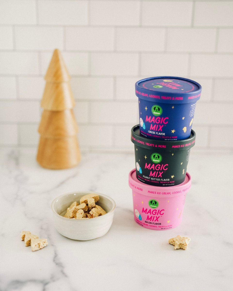 It’s officially baking season… and we’d never dream of leaving the pups out. 🍪