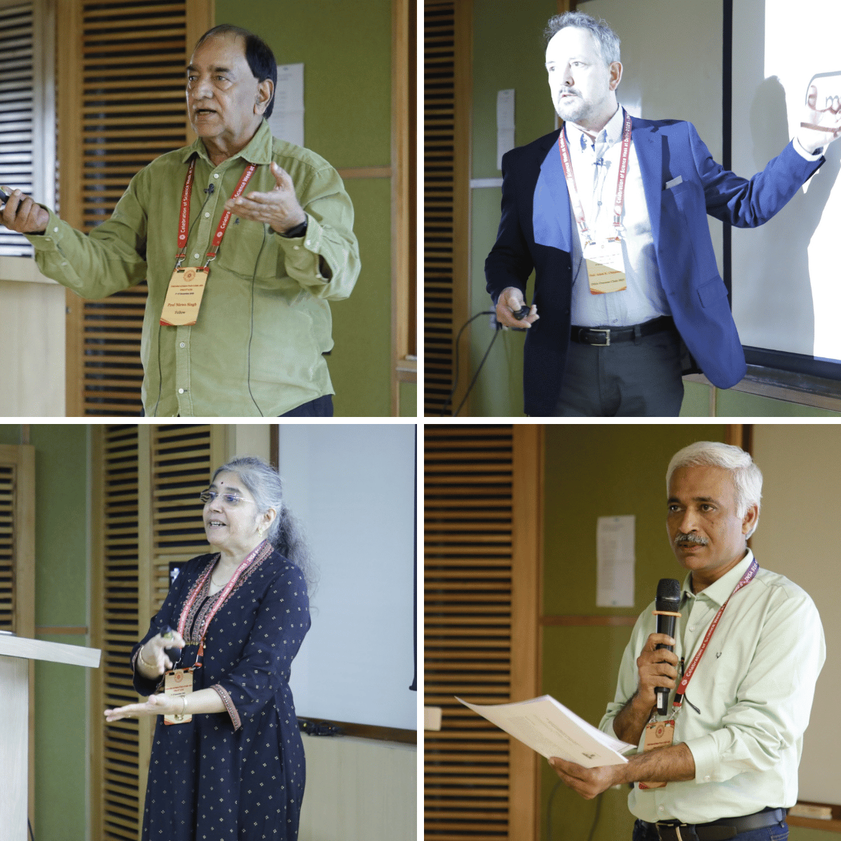 AshokaUniv's tweet photo. Ashoka University and INSA jointly hosted the Symposium on General Biology and Mathematical Sciences on December 4, 2025. The Symposium included a series of engaging talks from the new INSA fellows, experts in the field & an outstanding panel discussion on “The Natural Language of Biology is Mathematics".