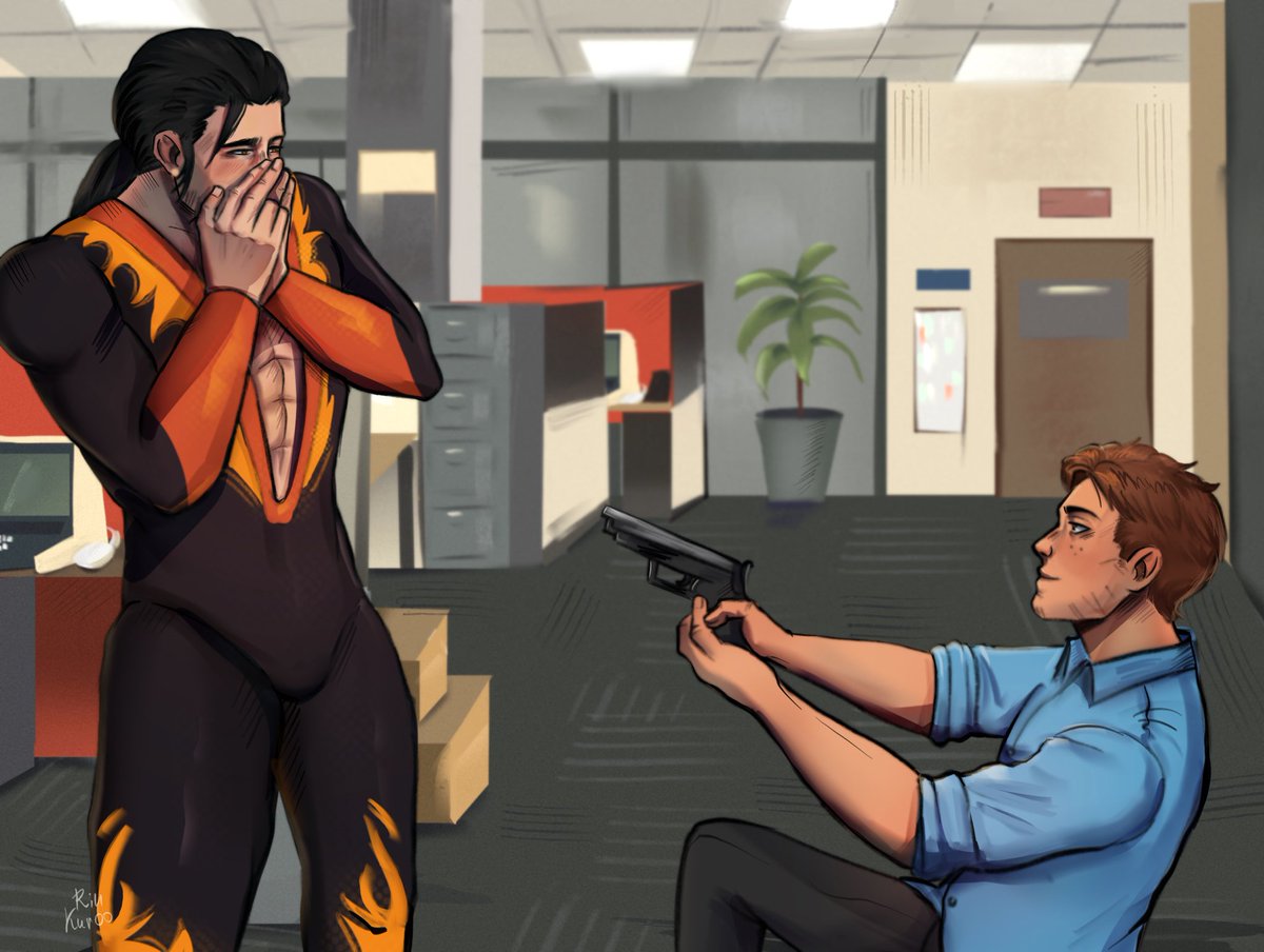 mmm romance 🥰 
#flambert #dispatch