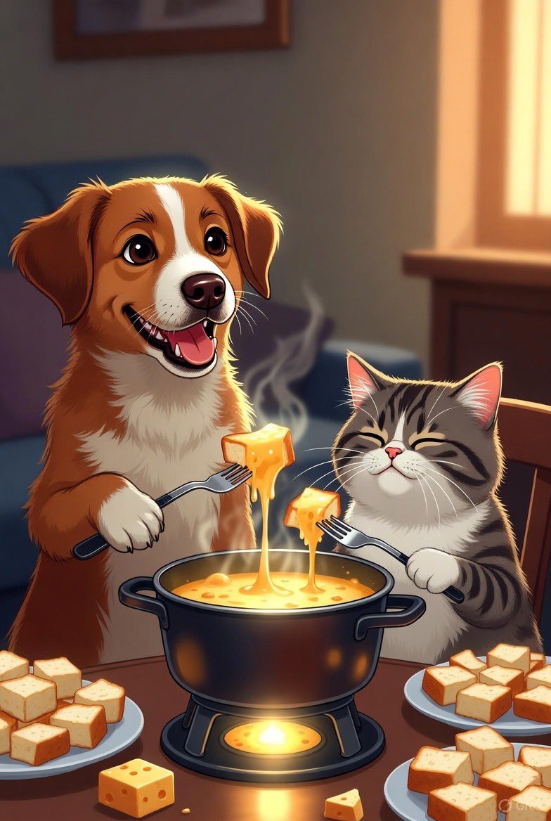 三面観音　凛々しいお顔のイケメンの　⑥ ーズフォンデュ🫕