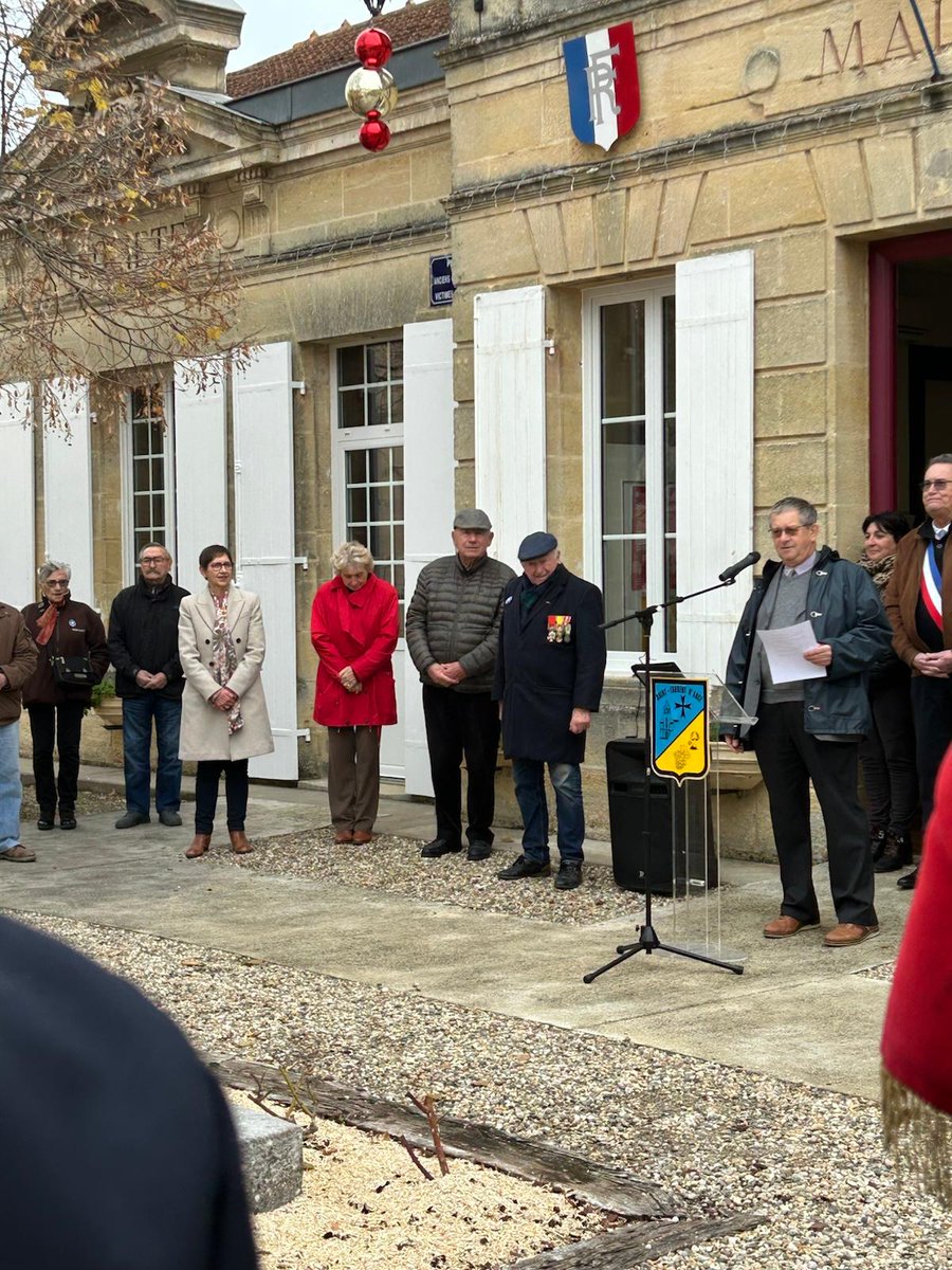 🇫🇷 Présente cet après-midi, en tant que suppléante d’ <a href="/diaz_edwige/">Edwige Diaz Ⓜ️</a>, pour la Journée nationale d’hommage aux Morts pour la France pendant la guerre d’Algérie et les combats du Maroc et de la Tunisie !
Respect, mémoire et fidélité à nos anciens.
#RassemblementNational 
#memoire