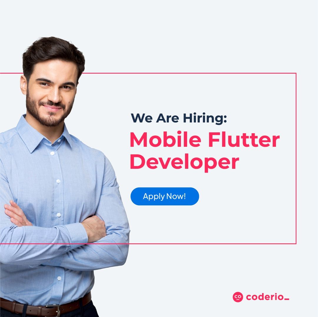coderio_'s tweet image. #WeAreHiring 💥We’re on the hunt for a #MobileFlutter Developer who’s passionate about creating fast and visually stunning apps📩 Send your CV to talent@coderio.com and build the future of mobile experiences with us! #WeLoveRemote #FlutterDeveloper #MobileDevelopment
