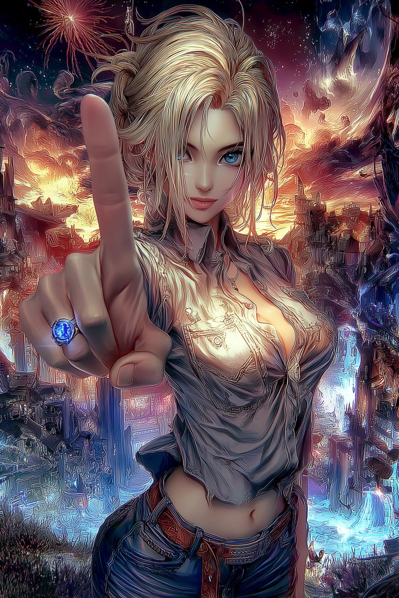 QT Your Android 18 💙

#AIart #Aiartwork #Midjourney #digitalart #AIArtCommunity