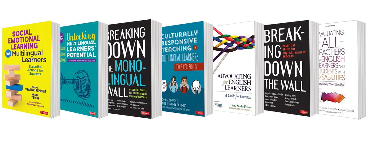 SupportEduc's tweet image. Which SupportEd book is your favorite? 📚

Whether you're looking to revisit a go-to resource or dive into something new, our books offer practical strategies and insights for educators of #MLLs.

Explore the collection: hubs.ly/Q03WsR7d0 #EnglishLearners