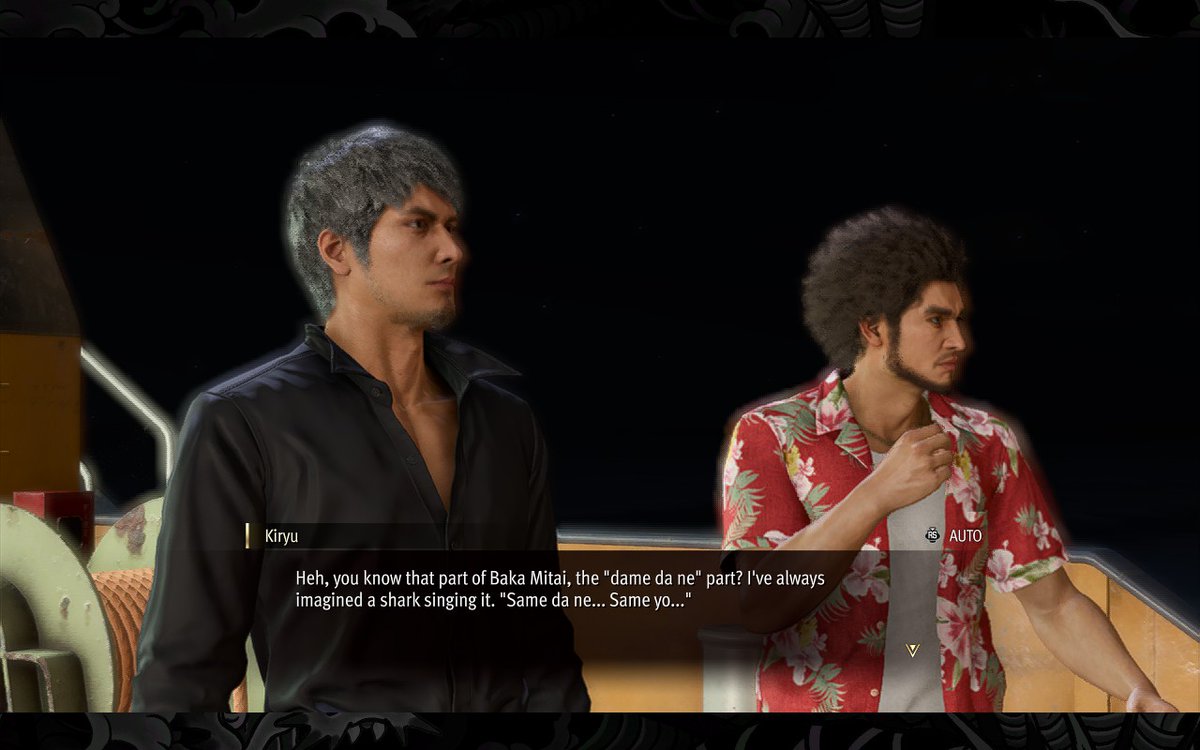 twinturbowank's tweet photo. kiryu san what the HELL are you talking about https://t.co/vHMiaB5mU0
