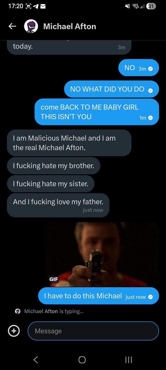 when you find out your goat is malicious (and washed)