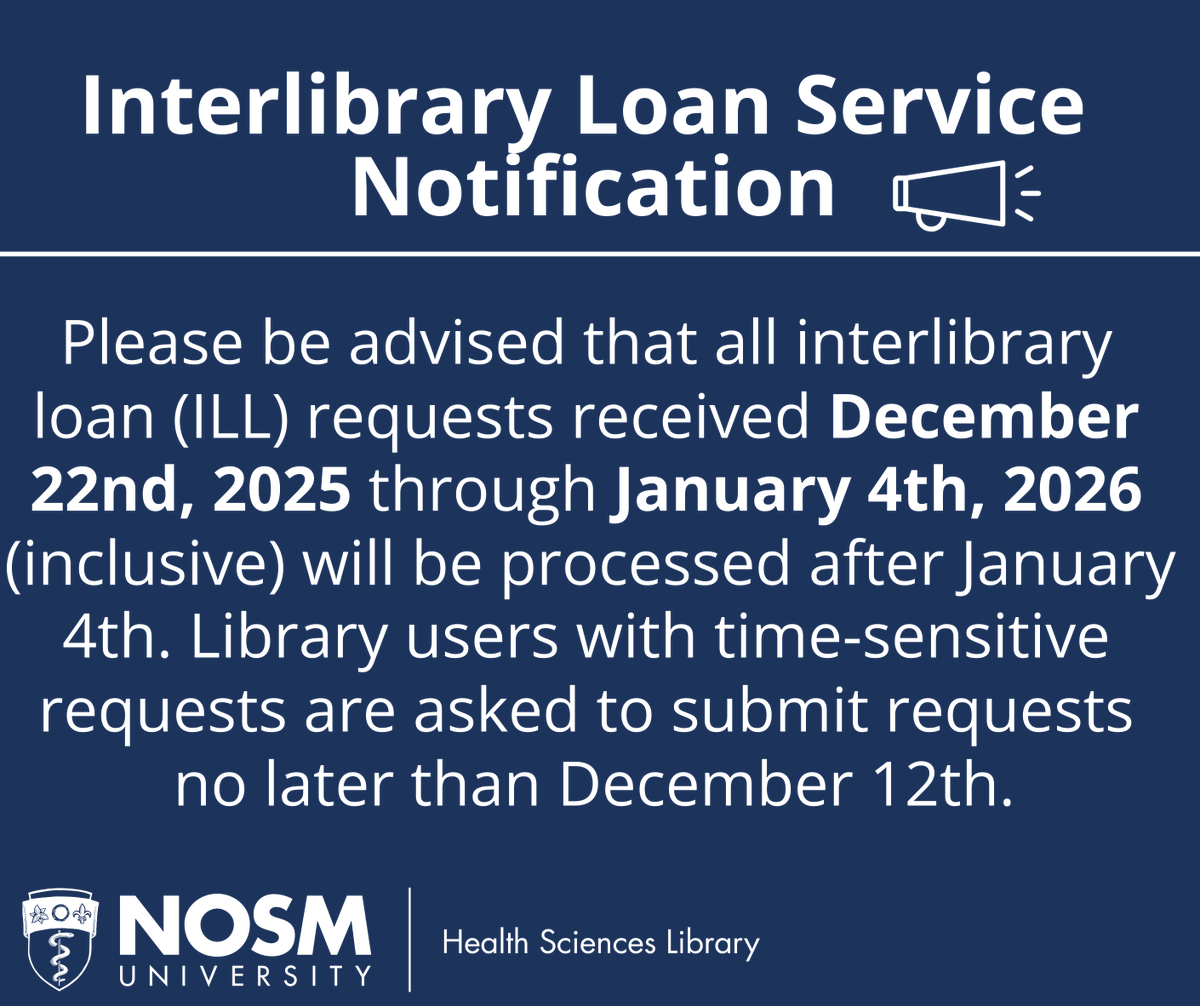 NOSM Library tweet media