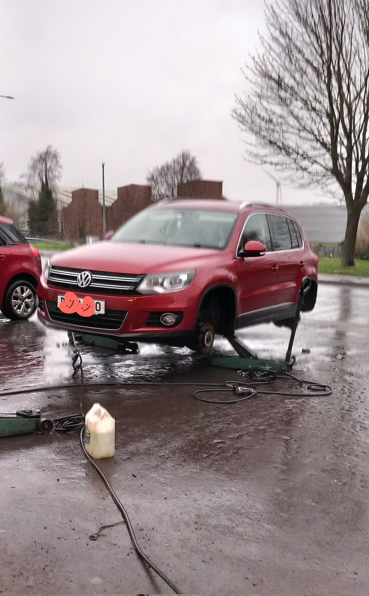 New boots day for the old girl 🚗🛞🥰