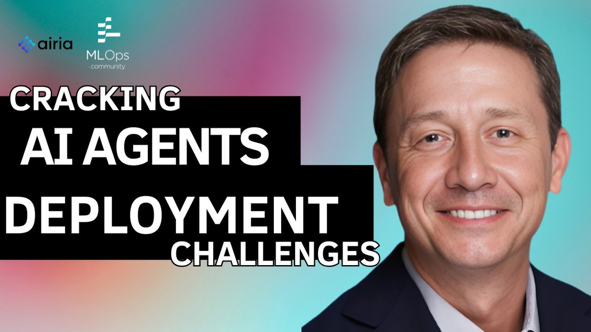 Fresh off the latest MLOps Community podcast with Spencer Reagan and <a href="/Dpbrinkm/">Demetrios</a>, and this one might challenge how a lot of folks talk about “AI strategy.”

Shoutout to <a href="/Airia_AI/">Airia AI</a> for powering this episode.