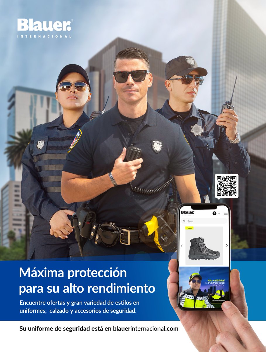 En #BlauerInternacional ofrecemos productos certificados, desarrollados con tecnología de vanguardia para garantizar niveles superiores de protección, desempeño y confiabilidad.

#UsecNetwork #usecim #ProtecciónEnSerio #HeroesReales