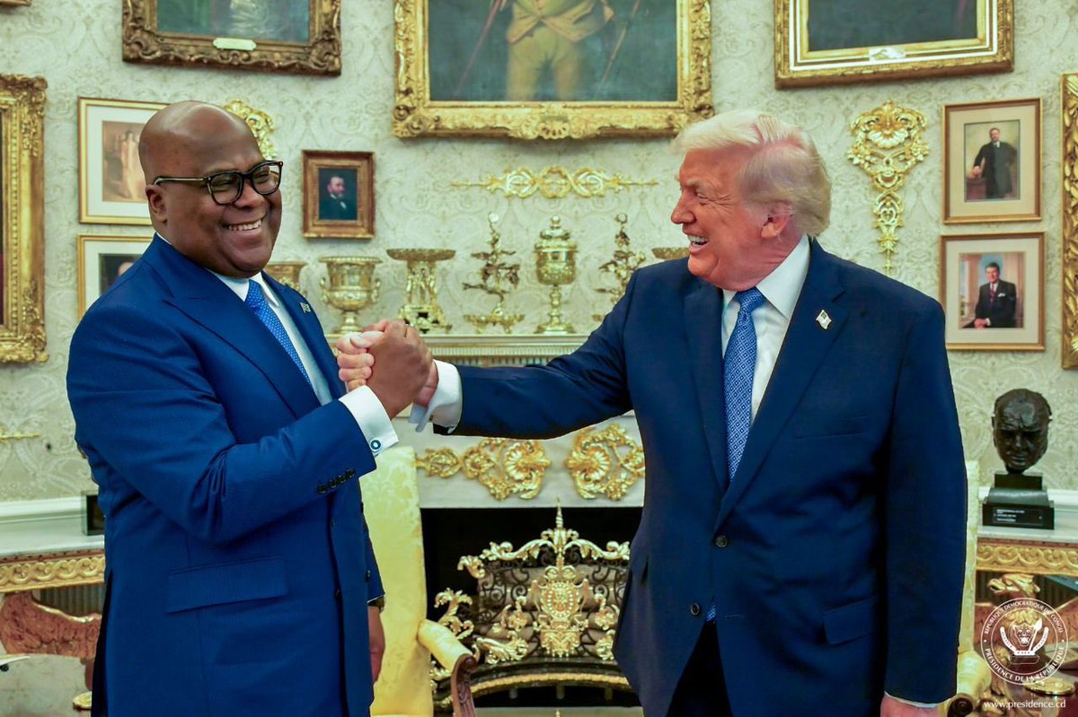 Faites vos interprétations, mais les images parlent. À mes yeux, Trump et Fatshi déstabilisent leurs adversaires, tandis que Kagame, longtemps proche des démocrates, se retrouve face à un Trump qui n’a jamais porté ce camp dans son cœur. La connexion Félix–Trump est frappante.