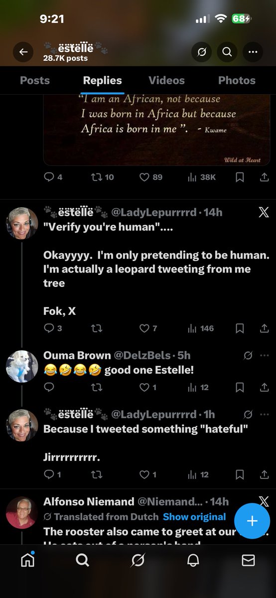 Production note: documenting another flagged post today. Her pattern of hostile commentary toward others continues to appear frequently in our archive.

We’re compiling these patterns for the podcast’s segment on online behavior and accountability.