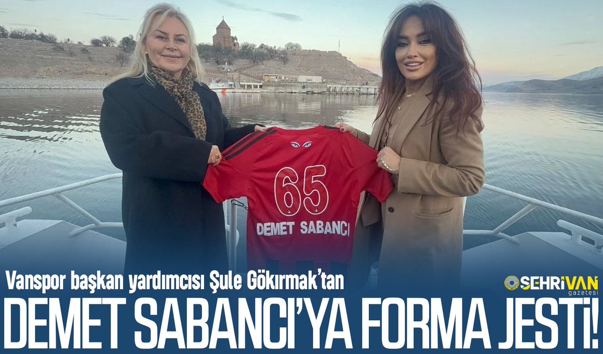 Vanspor başkan yardımcısı Şule Gökırmak’tan Demet Sabancı’ya forma jesti!

sehrivangazetesi.com/vanspor-baskan…
<a href="/SuleGokrmak/">Hatice Şule Gökırmak</a> <a href="/demetsabanci/">Demet Sabancı</a>