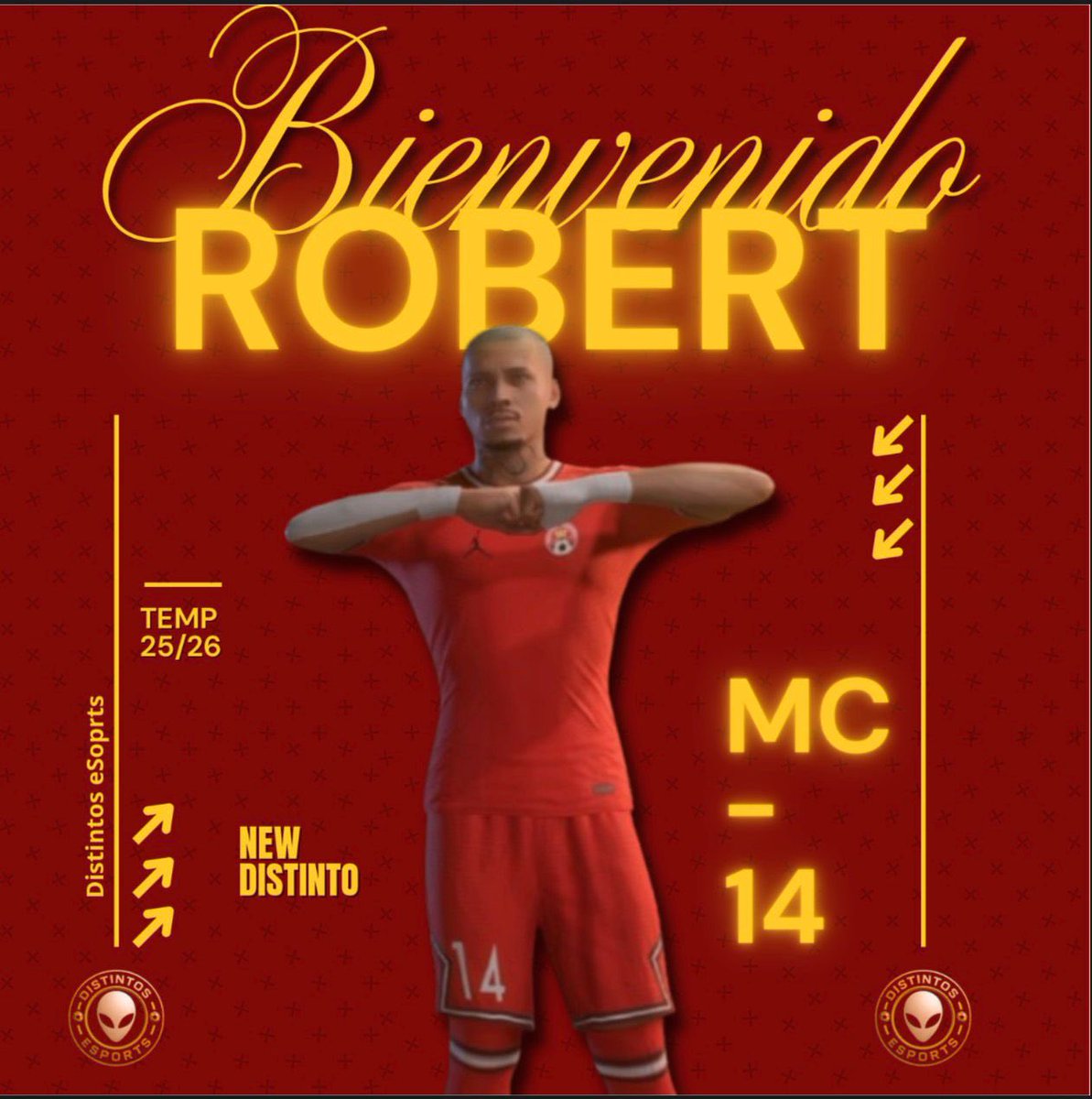 Mejor tarde que nunca.

Anunciamos a los 2 nuevos distintos que formarán parte de esta gran familia.

Un MC con vision, capacidad defensiva y mucha asociación, perfecto para distintos.<a href="/Robert_vm7/">🃏</a> 

Un DC Mortal de cara a gol, letal en el 1v1 y asociativo. <a href="/XxErCabesaxX/">KBSA-TH</a>

MUY TOP👽