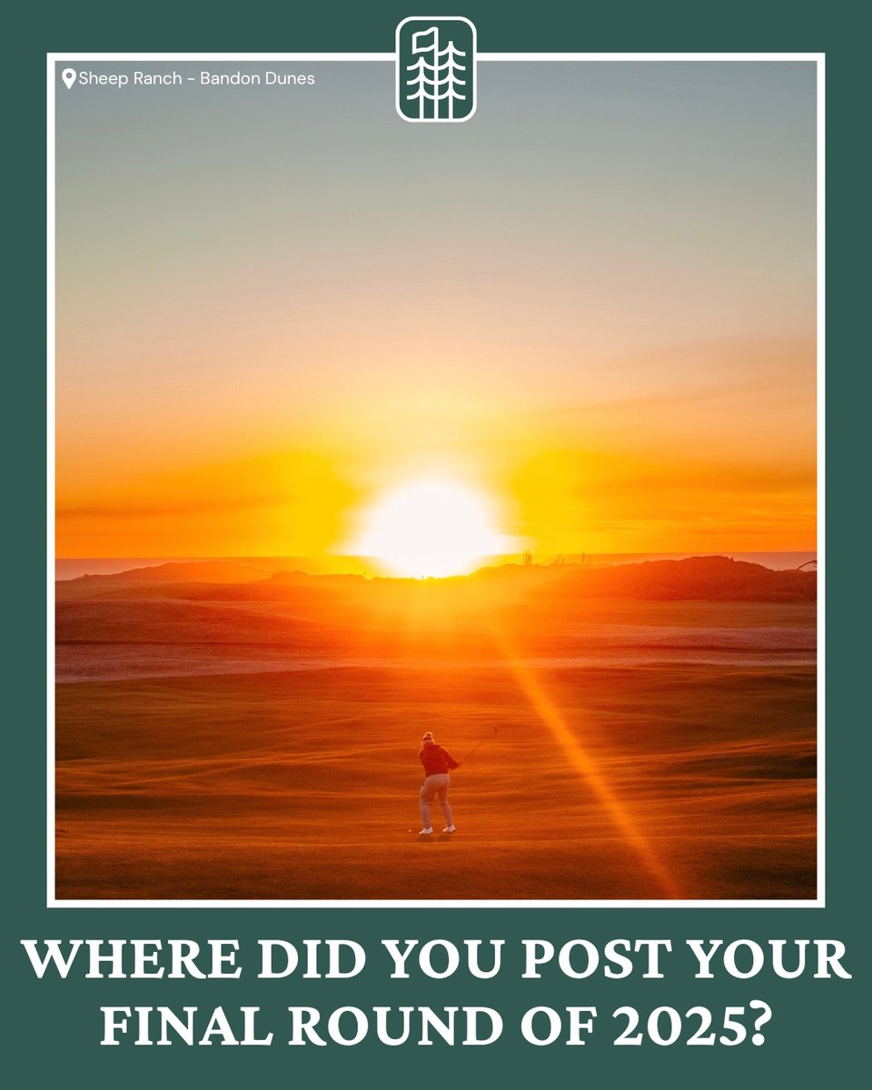 OregonGA's tweet image. Now that the sun has set on the 2025 Scoring Season, we want to know...where did you post your final round of 2025 here in Oregon?
#GolfOregon