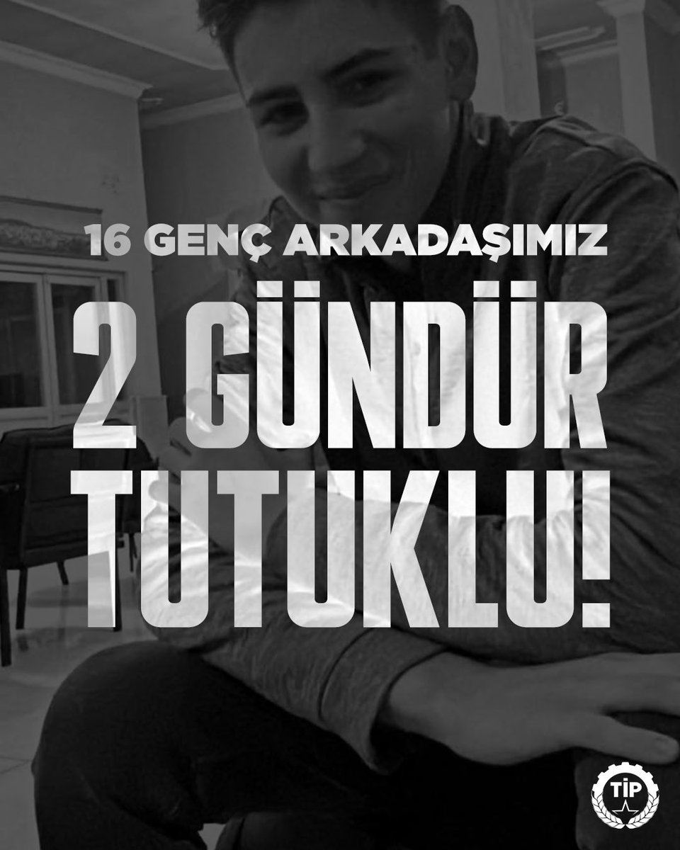 16 genç yoldaşımız “Çocukların kanı elinizde!” dedikleri için, MESEM’li “Berk İvacık neden intihar etti?” dedikleri için 2 gündür tutuklu.

Berk İvacık’ın cansız bedeni, ailesine “Yaşama isteğim kalmadı. Allah’a emanet olun.” yazılı bir veda notu bıraktıktan sonra av tüfeğiyle