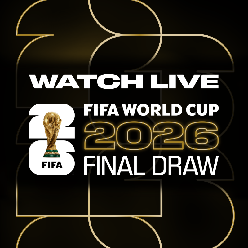 FIFAWorldCup's tweet photo. The Final Draw starts NOW!

#FIFAWorldCup