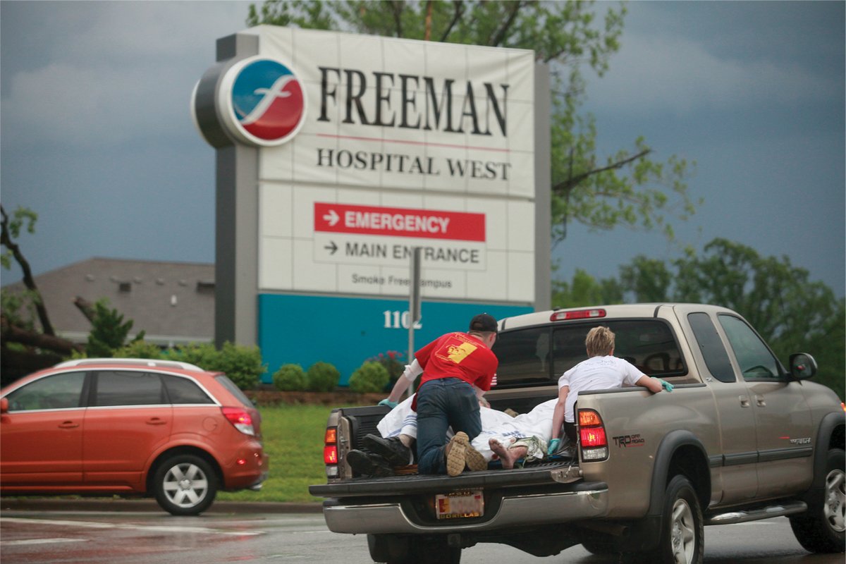 Freeman Facts – On May 22, 2011, an EF-5 tornado struck Joplin, taking 161 lives, injuring hundreds, and destroying roughly 8,000 structures. In the hours and days that followed, Freeman physicians, nurses, and staff worked tirelessly to treat more than 1,700. #FreemanFridays