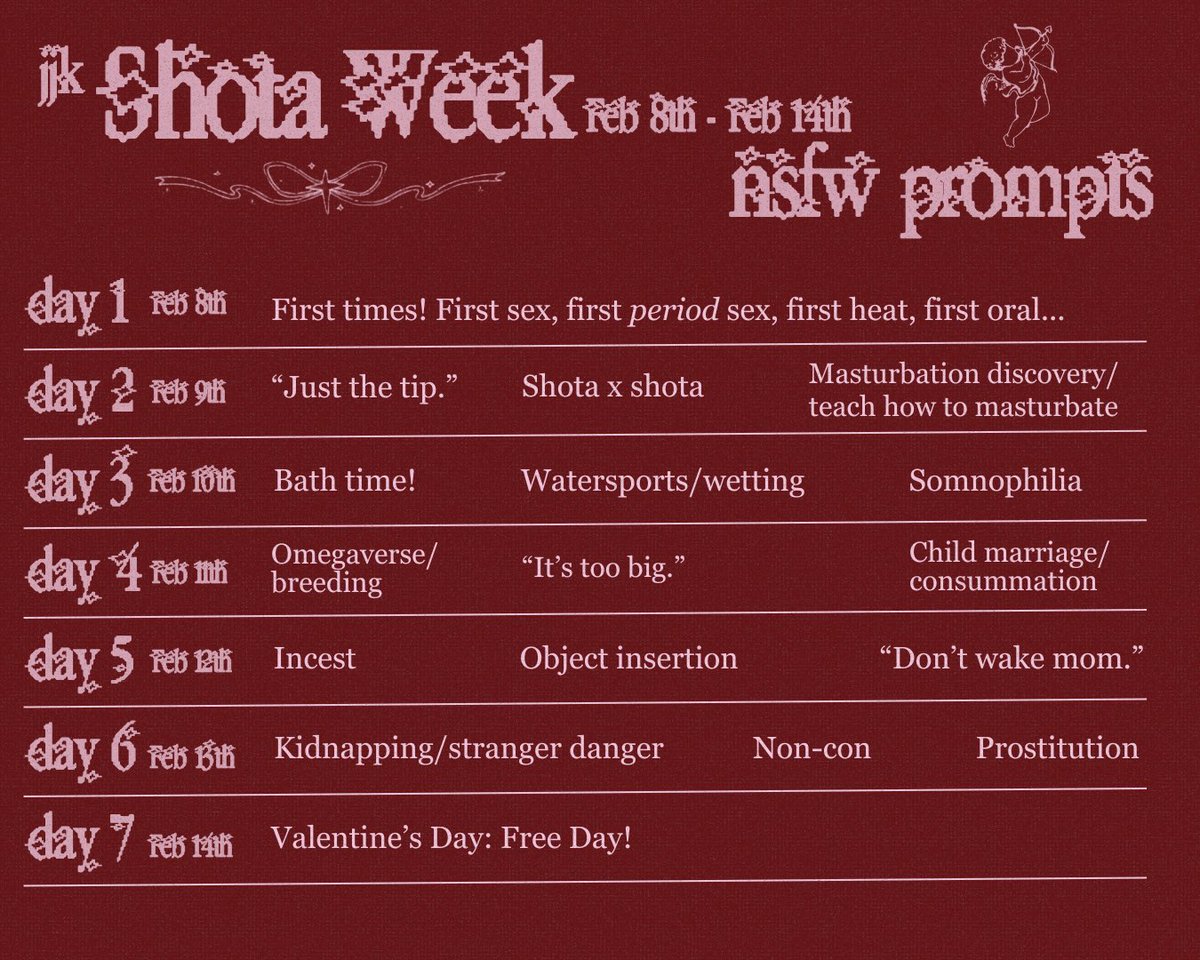 ♡ JJK Shota Week 2026 ♡ tweet media