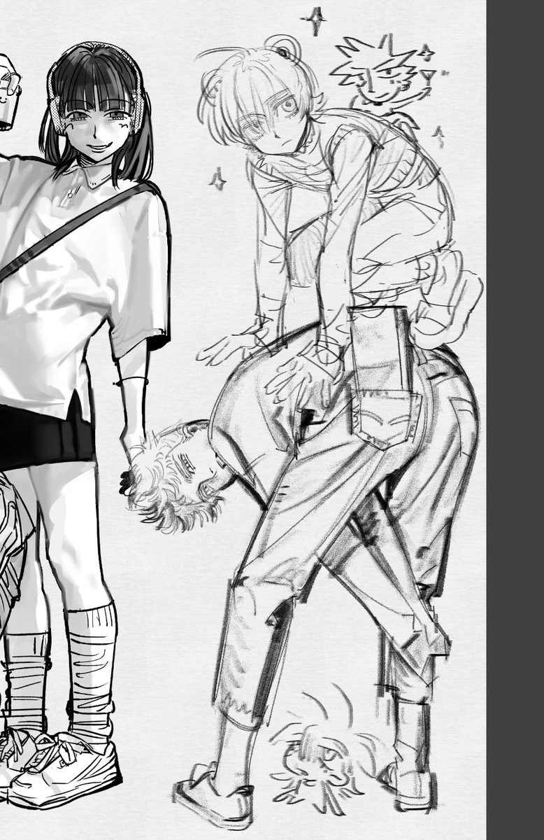 发现画的练习能组合在一起就变成这样了