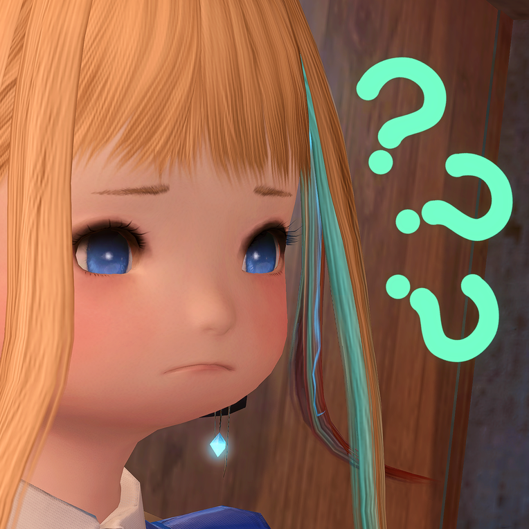 ❓❓❓
#ララフェル #lalafell