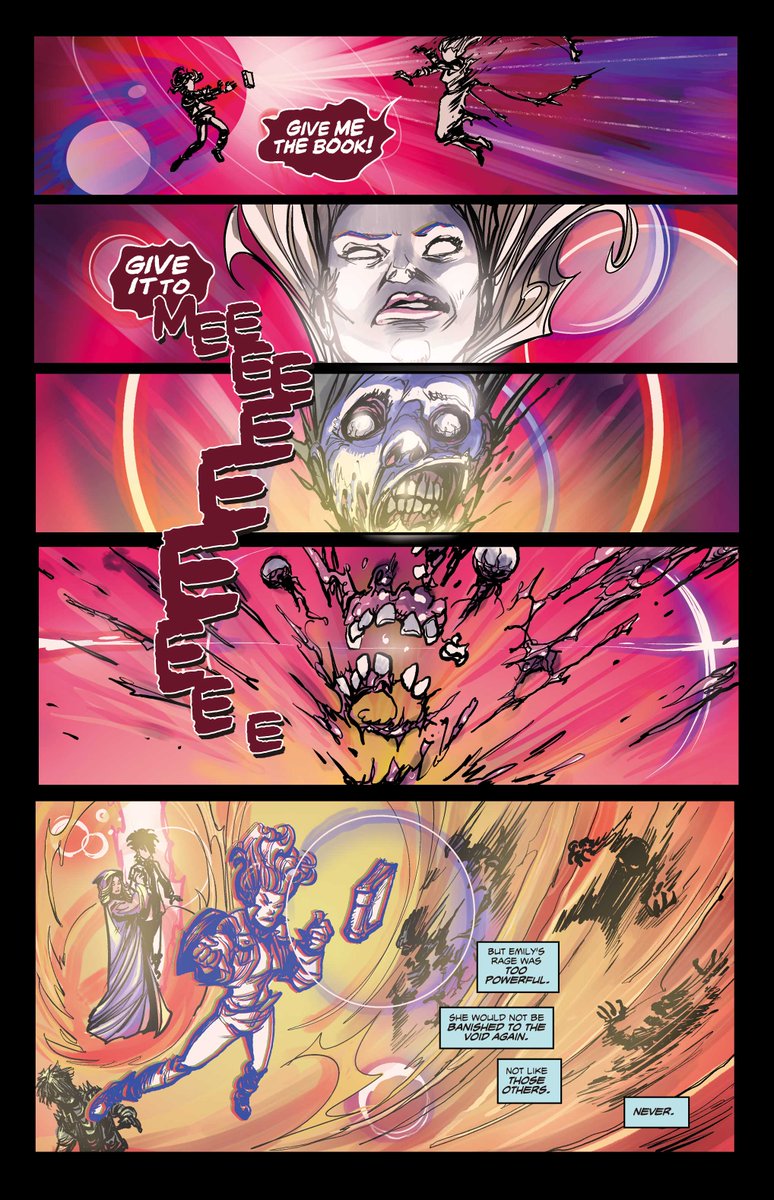 ESCAPE FROM THE BEYOND, our long-awaited NEVER-BEFORE-SEEN  graphic novel sequel to Lucio Fulci's horror film THE BEYOND is now on sale at eibonpress.com! Don't miss this, kids. It's a SCORCHER.