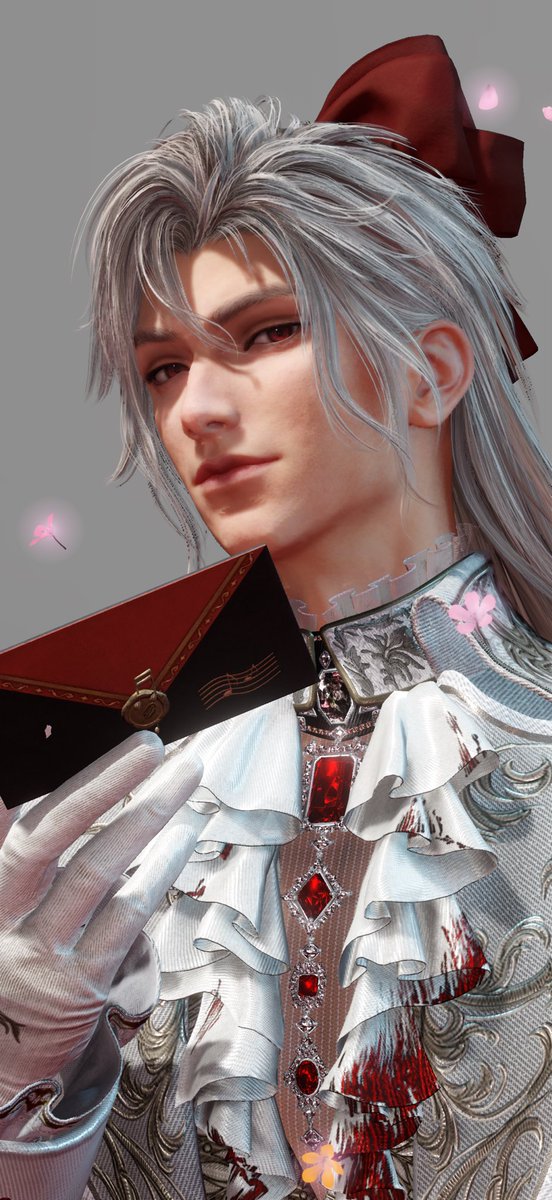 1番リボンに合わなさそうな男が髪伸びただけでものすごい似合うじゃん😭✨
お美しいです旦那様🥹❤️