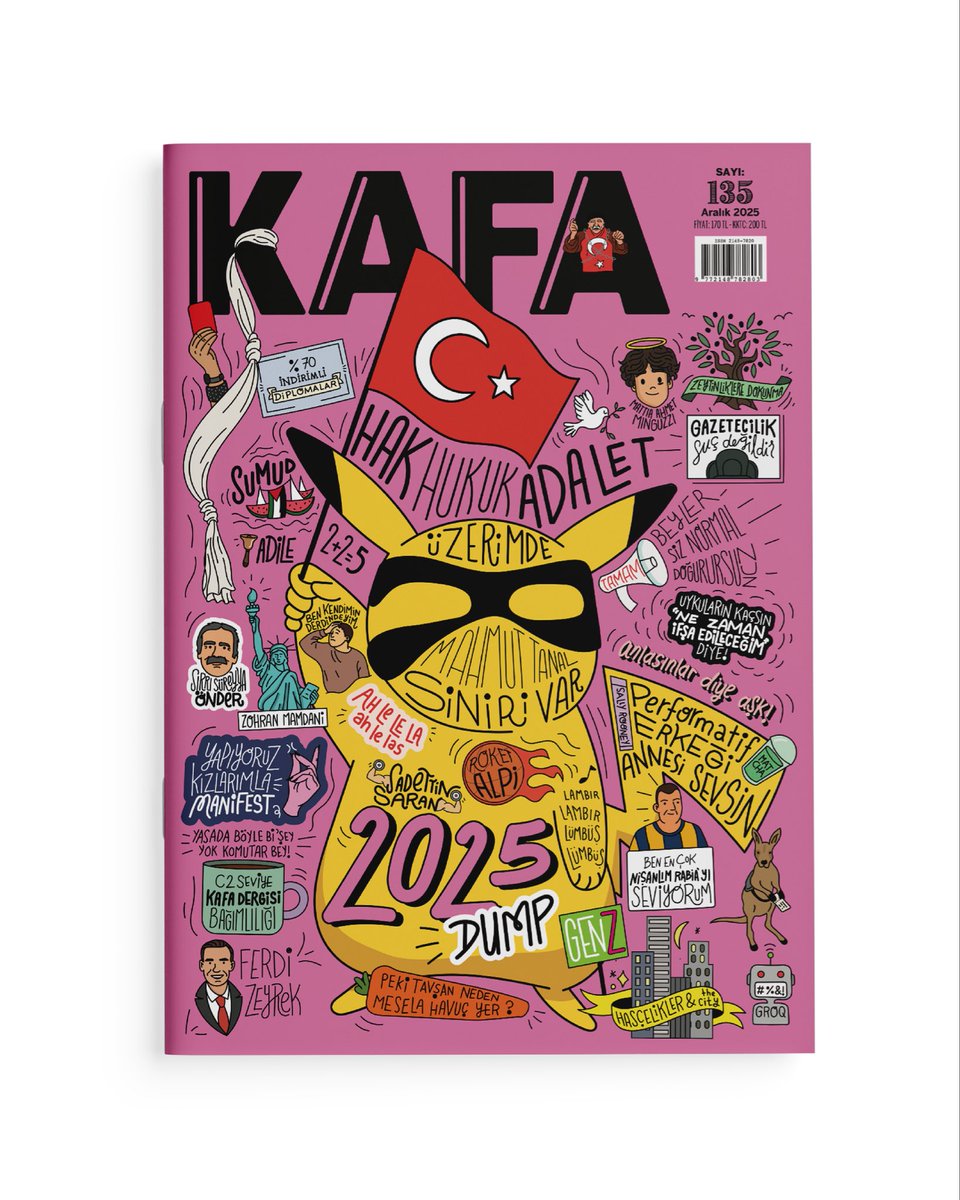 📢 Müjde, Aralık sayısı çıktı! Çıktı da arkadaşlar biz ne yaşadık ya? O 2025 neydi öyle? 

İyi kötü düşe kalka bitirdik de Bihter’in o meşhur repliğine katıldığımız bir seneye yakın bir seneydi, neredeyse.

Neyse, bitmesine az kaldı.

Şimdi 2026 için iyi şeyler düşünme zamanı: