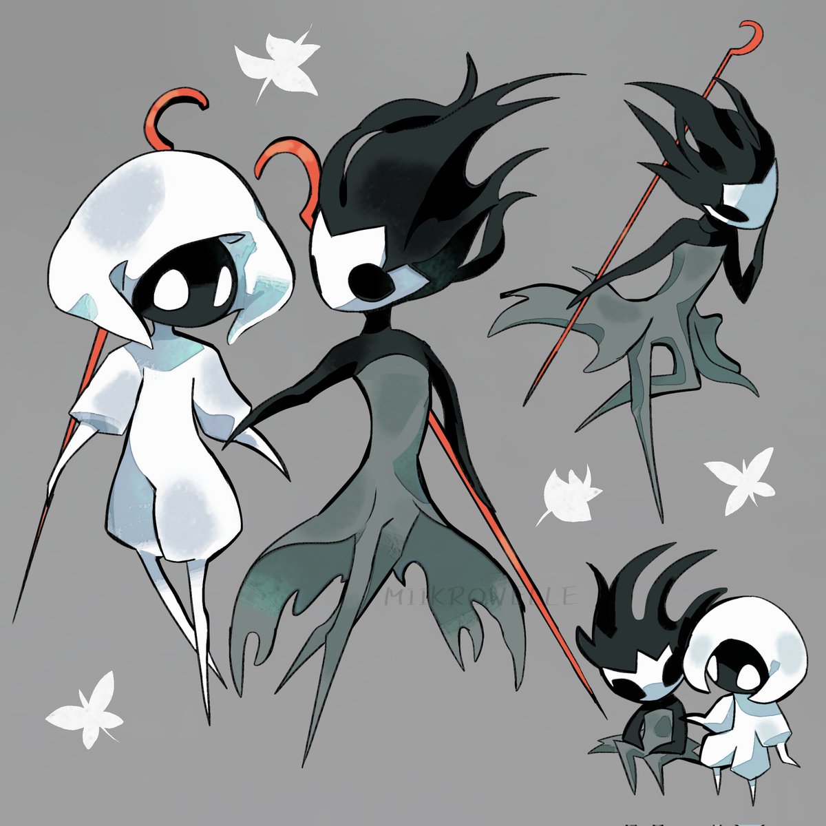 silken siblings doodles :]
#silksong