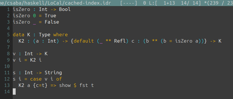 I'm learning Idris!