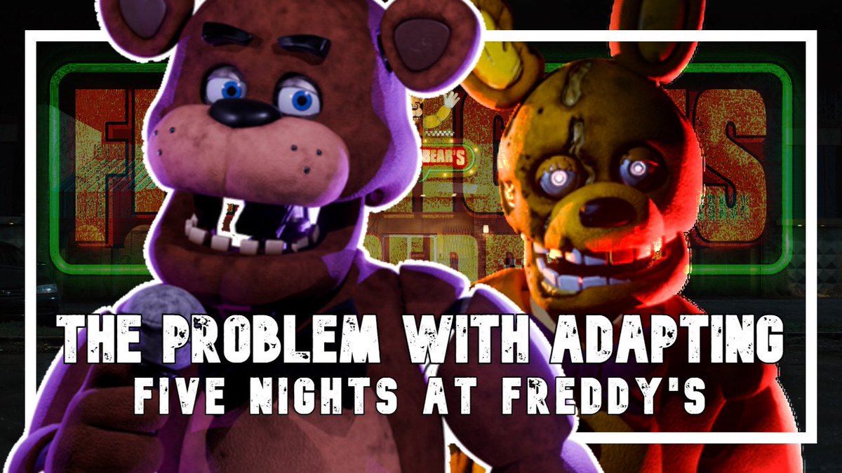 JordsFilm's tweet photo. 🚨NEW VIDEO

Why #FiveNightsatFreddys is an IMPOSSIBLE Adaptation!

https://t.co/Yn1qo7Jiuj https://t.co/KNKwLxRwee