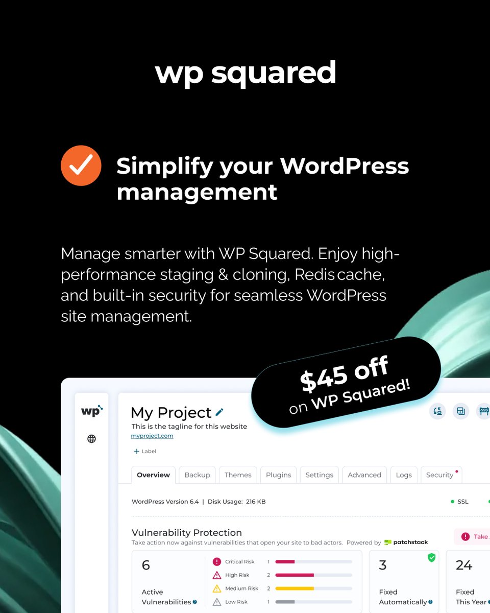 cPanel's tweet image. #CyberWeek reminder!  

Until Dec 10: 
✔️ Save up to $30 on cPanel licenses 
✔️ Get $45 off WP Squared 
Discover what #cPanel can do: build with Sitejet Builder, automate with @whmcs, schedule socials with @SocialBeeHQ, and more! 

Get the offer now: b.link/cnknz02d