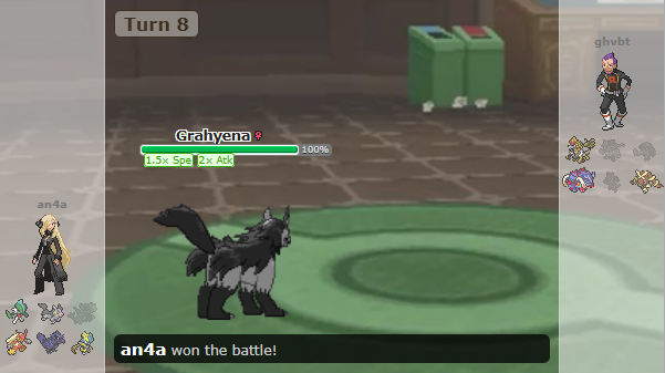 Je viens de sweep avec Grahyena en National Dex
Croyez en vos rêves