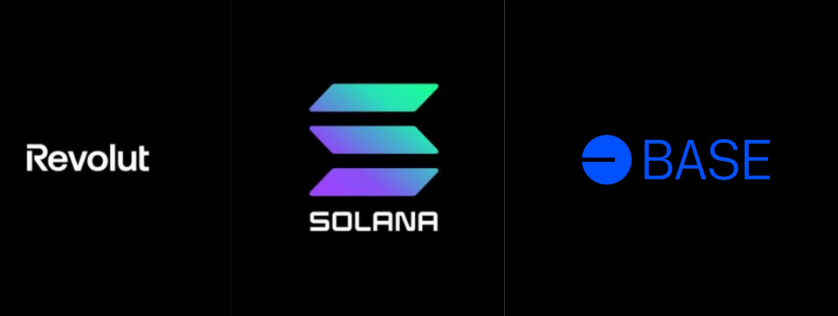🌉 Solana goes Cross-Chain &amp; Mainstream! 🌉

🚀 Base Bridge live! Gesichert durch Chainlink CCIP &amp; Coinbase – Vermögenswerte sicher zwischen Base &amp; Solana transferieren, Liquidität nutzen.

💳 Revolut integriert $SOL: Senden, Empfangen &amp; Staken direkt in der App für über 65 Mio