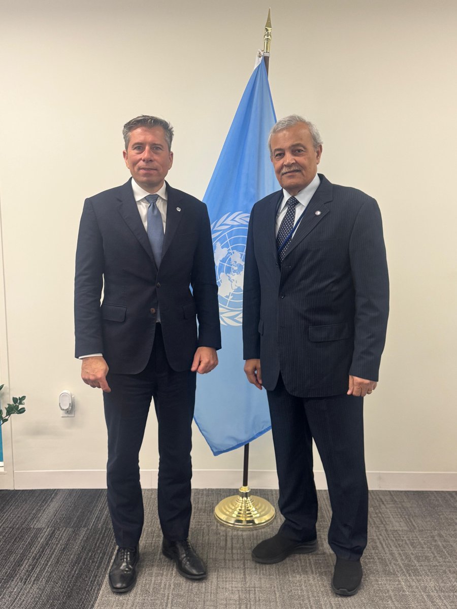 PalestineRCS's tweet photo. PRCS President, Dr. Younis Al-Khatib, concluded his NYC visit.

Met USG Tom Fletcher on urgent humanitarian needs in Palestine.

He participated in the UN screening of "The Voice of Hind Rajab" (Dec 4) to press for protection of medical teams.

#PRCS #UN #ProtectHealthWorkers https://t.co/q3OehrAeNH