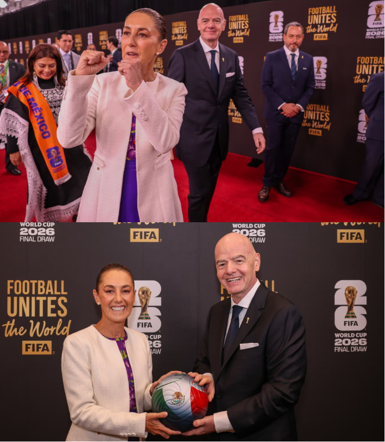 🔴🔴Tremenda personalidad y aura de nuestra presidenta, Claudia Sheinbaum, en el Kennedy Center de Washington.

Brilla por donde pasa. Es una líder mundial, sin duda. 🇲🇽🥁🥁

📸Redes