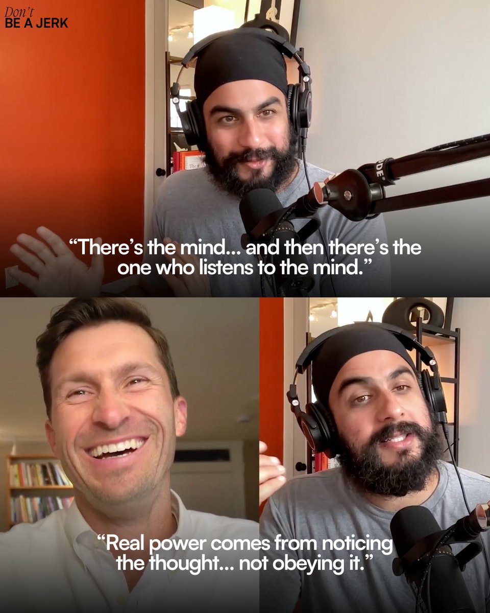 “The mind is a wonderful servant and a terrible master.”

Full episode of DBAJ with <a href="/jspujji/">Jesse Pujji</a> is live now, wherever you get your podcasts!