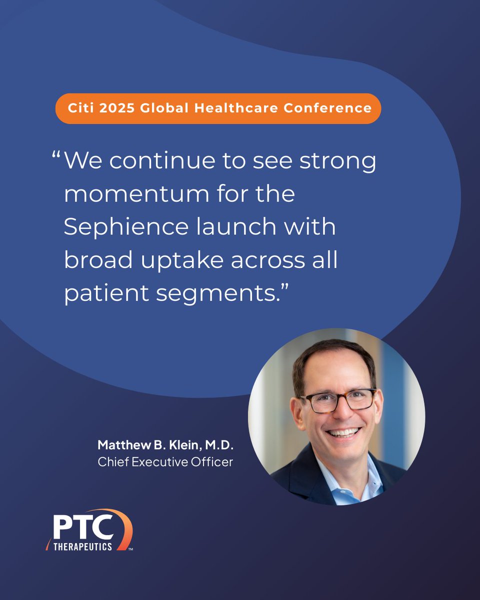 PTC Therapeutics tweet media