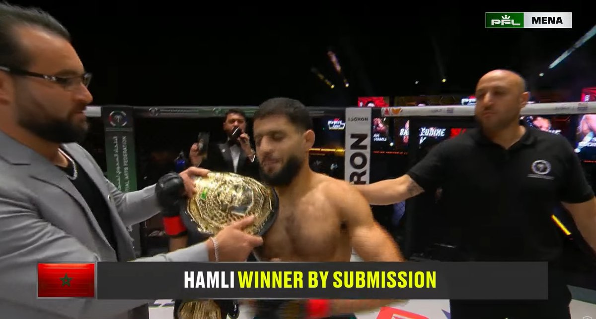 Grande Salah!!! #PFLMenaChampionship #PFLMena
