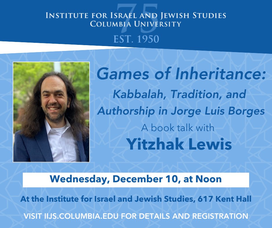 Institute for Israel and Jewish Studies @ Columbia tweet media