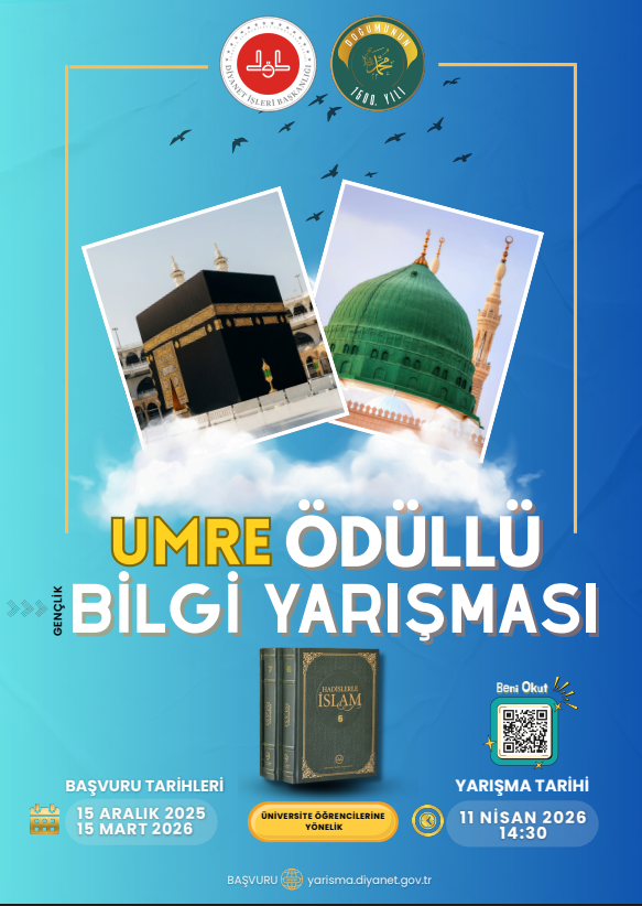 ÜNİVERSİTE ÖĞRENCİLERİNE YÖNELİK UMRE ÖDÜLLÜ GENÇLİK BİLGİ YARIŞMASI

yarisma.diyanet.gov.tr