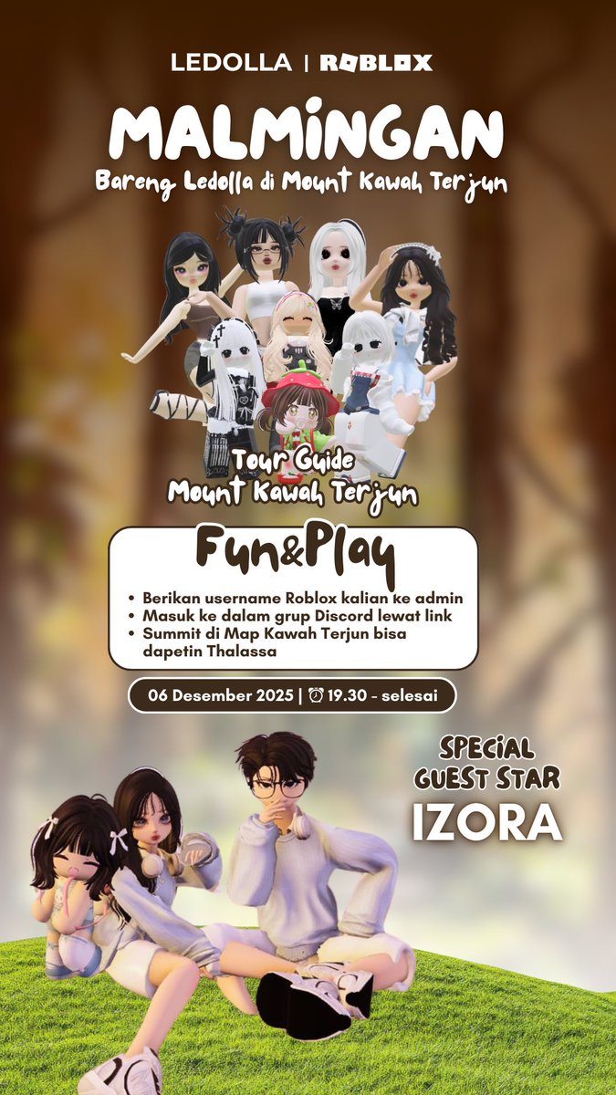 ledollaid's tweet photo. Siapa disini yang single? 
Malmingan sama minled aja  diroblox, bisa dapet free product juga loh ✨
Join discord https://t.co/mgz0tVL34n atau klik link di bio yaa. 
See u ollamates! https://t.co/1dYf9VfQ1u
