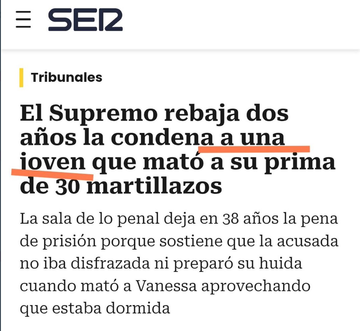 No es una joven. Es un hombre. Se llamaba Jonathan. Violó y torturó a Vanessa su prima. Se auto identificó mujer en pleno juicio. El país da asco y vergüenza.Repito:  Asco y vergüenza.