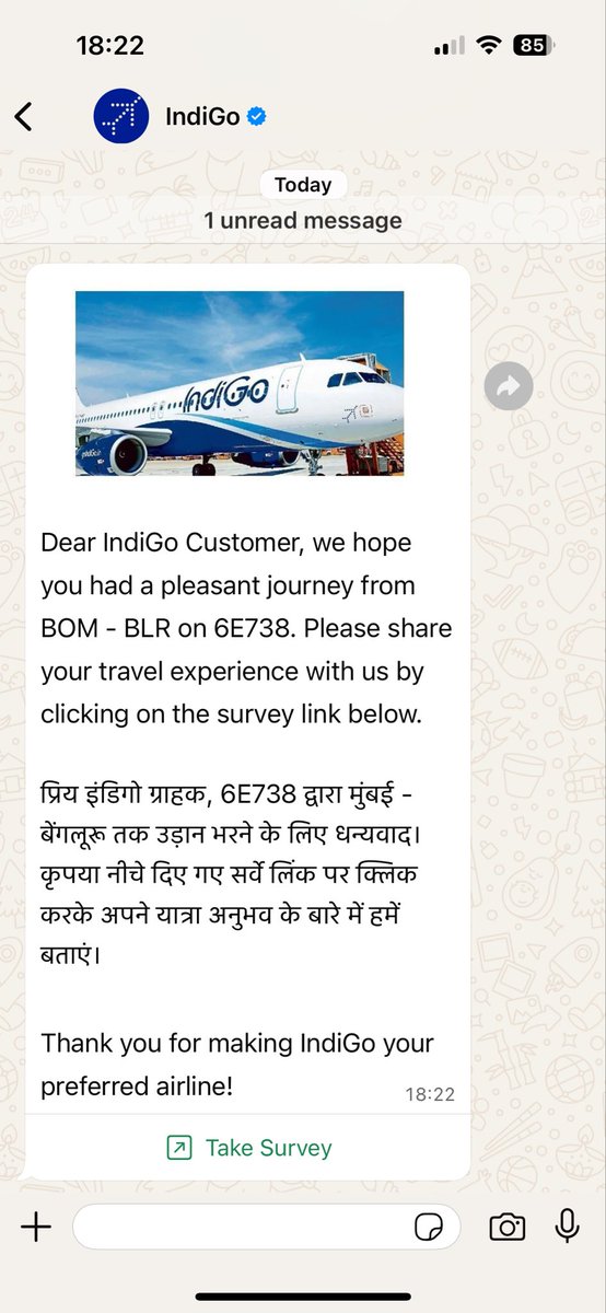 arnavrao's tweet photo. @IndiGo6E you really want me to reply this after yesterday’s fiasco??? https://t.co/5o7ZuOWtuW