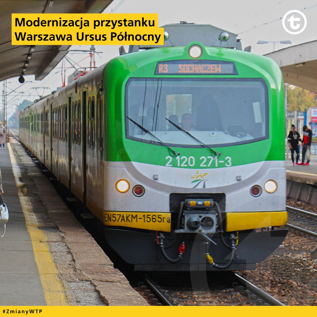 WTP_Warszawa's tweet image. 🚄 Trwa przebudowa przystanku osobowego Warszawa Ursus Północny. W kolejnym etapie prac, od 8 do 12 grudnia, pociągi #kolej #KM nie będą zatrzymywały się na tym przystanku ℹ➡ wtp.waw.pl/newsy/2025/12/…