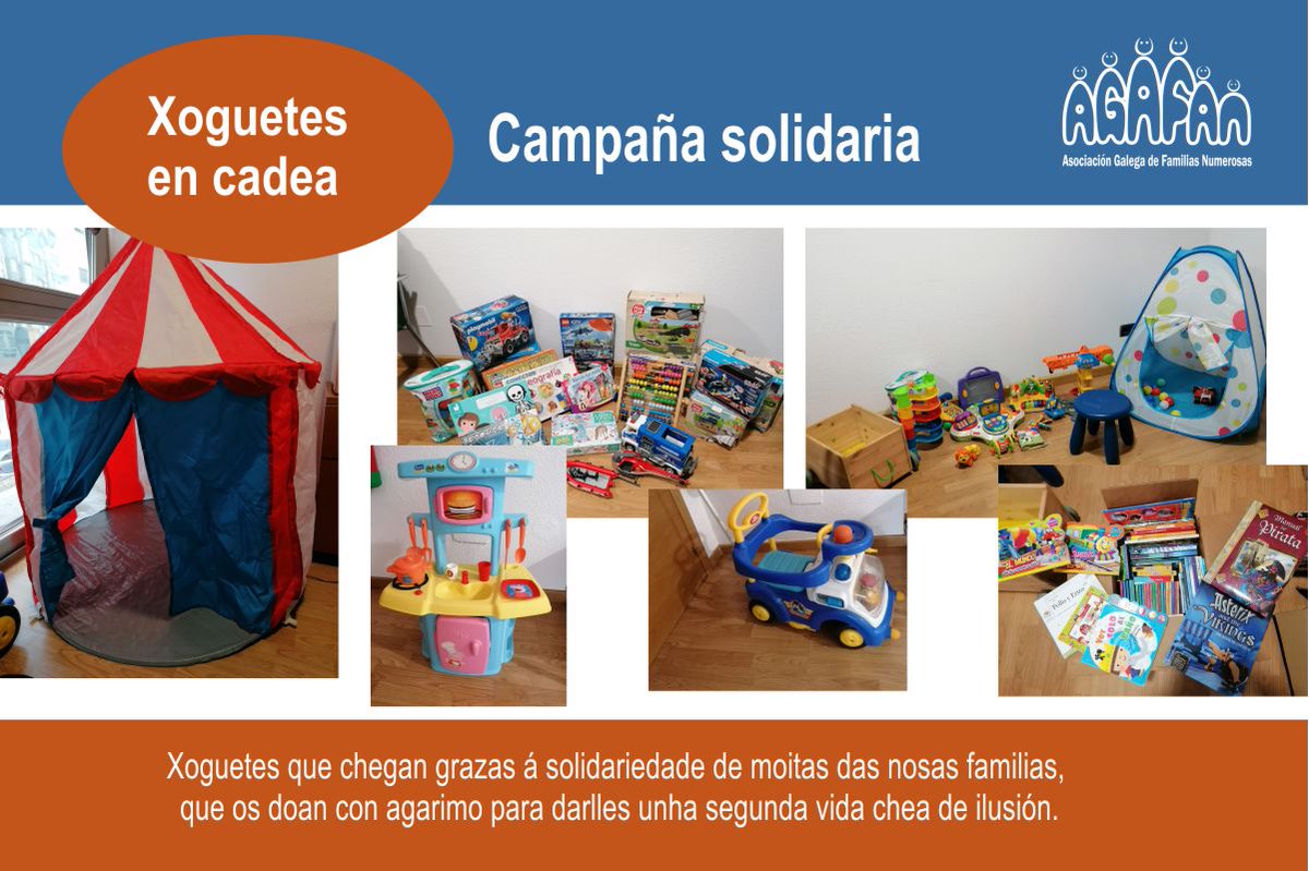 🎁 Esta Navidad, ningún niño sin jugar! #AGAFAN lanza #JuguetesEnCadena 📷 Dona o recoge juguetes (cita previa). Doble impacto:📷 Ecológico: reutilizamos y reducimos residuos. 🌍
