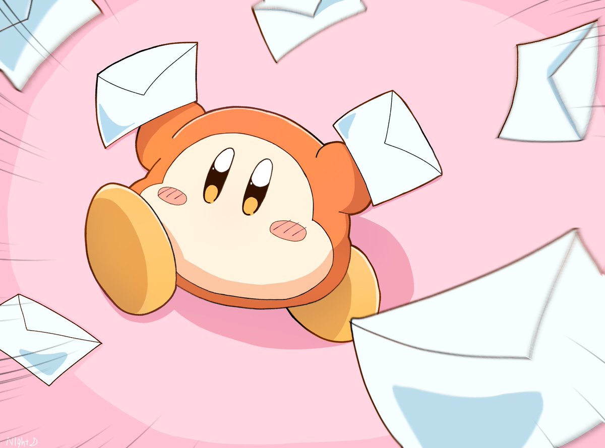 お知らせワド #カービィイラスト