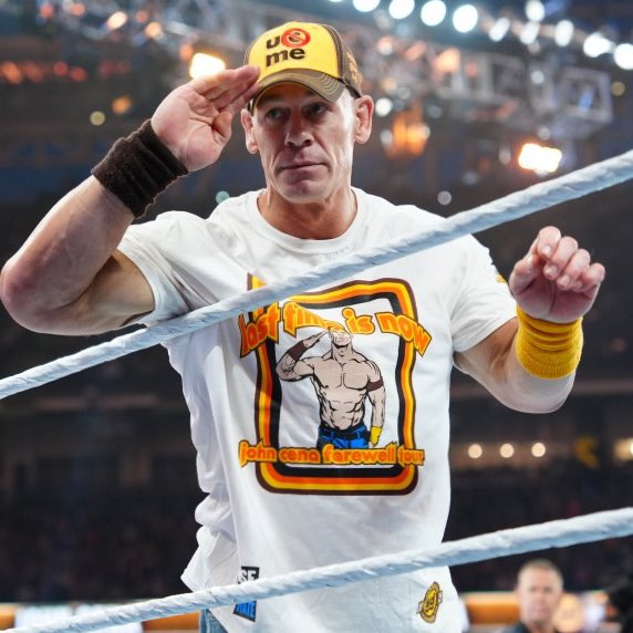 WrestlePurists's tweet photo. John Cena says he called Triple H to tell him he didn’t want a tribute show for his retirement, and pitched to have NXT talent featured vs Main Roster stars on his retirement show: 

“I called Triple H and I said ‘I have an idea, you’ll know how to do this because I don’t know how to write Television. But I think if we do a tribute show. 1 of 2 things are gonna happen. It’s either gonna be too much or too little. Which means it’s not gonna be good. 

Why don’t we take SNME, everyone knows it’s John Cena’s last match. The video packages you wanna trickle in, no problem. Then we go to the match, have the match, that’s the night. 

But beforehand, on a night I know people are gonna be tuning in, sold out, and the last piece of relevant energy I can get an audience member to tune in to. Show the future of your business, have top name WWE Superstars, CM Punk, Charlotte Flair, you put it together however you want, have them have non-canon exhibition matches with the future of the business.

Bring kids up from NXT, get em in a building with real noise. Real energy. Let em get under the bright lights. Maybe, just maybe like ‘I wanna be here’. And they get to wrestle people with experience, wisdom and in non-canon, exhibition matches with nothing on the line. It’s a chance to hear the music of your favourite Superstars against somebody you have no idea. 

And he said that a great idea. They’re gonna do it. I have no clue what the plan is, but I know thats how I wanna go out”

(@ringer)