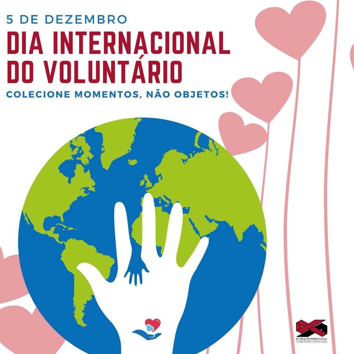 FPCCSIDA's tweet photo. DIA INTERNACIONAL DO VOLUNTÁRIO

A Fundação Portuguesa "A Comunidade Contra a SIDA" muito agradece a TODOS os VOLUNTÁRIOS pelo seu excelente contributo a esta causa tão nobre.

Muito obrigada! https://t.co/wENCgclO9t